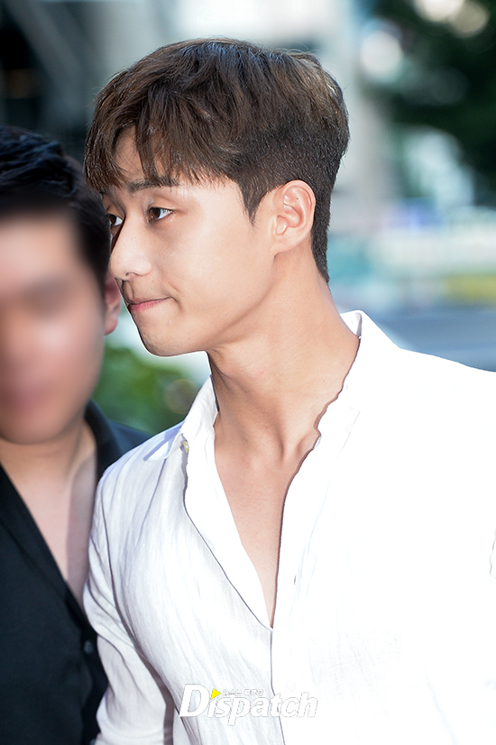 Park Seo Joon Attending The Drama Wrap Up Party Korea Dispatch