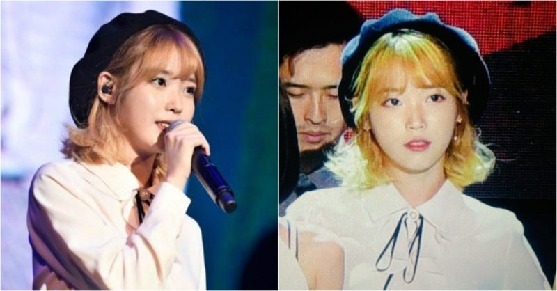 Iu Changes Her Hair Color To Blonde Korea Dispatch