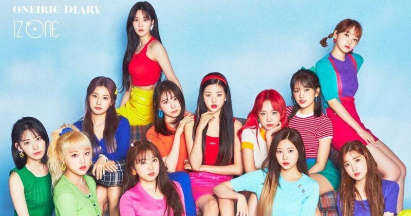 Iz One Object Teasers 12 Members 12 Radiant Colors Charm Korea Dispatch