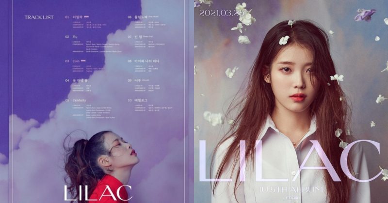  IU  revealed LILAC  track list Korea Dispatch 